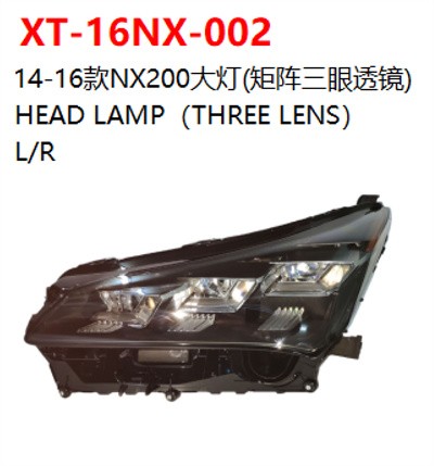 HEAD LAMP（THREE LENS）