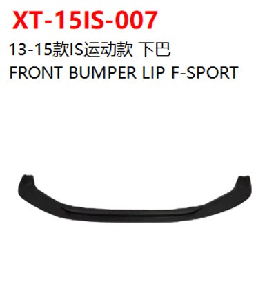 FRONT BUMPER LIP F-SPORT