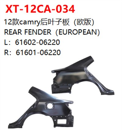 REAR FENDER（EUROPEAN）