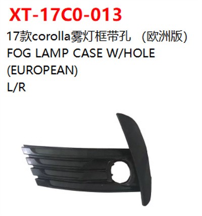 FOG LAMP CASE W/HOLE   (EUROPEAN)