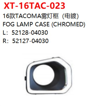 FOG LAMP CASE (CHROMED)