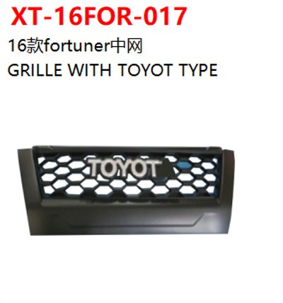 GRILLE WITH TOYOT TYPE