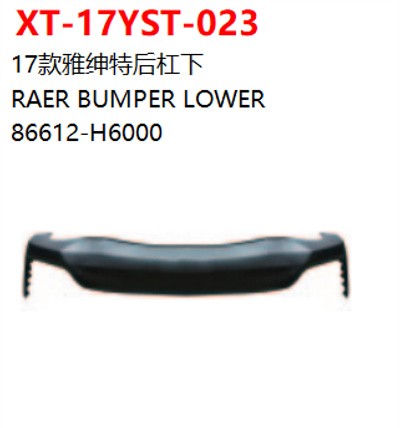 RAER BUMPER LOWER