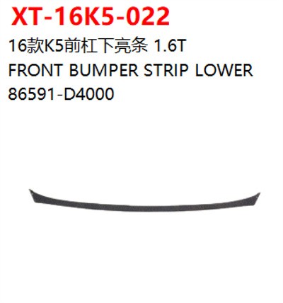 FRONT BUMPER STRIP LOWER