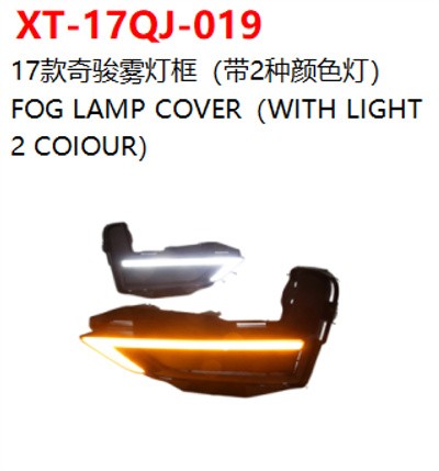 FOG LAMP COVER（WITH LIGHT     2 COIOUR）