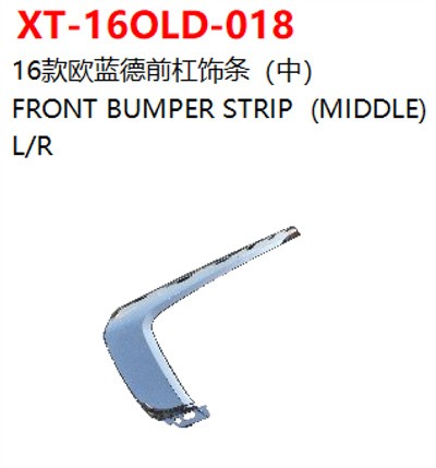 FRONT BUMPER STRIP  (MIDDLE)