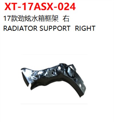 RADIATOR SUPPORT  RIGHT