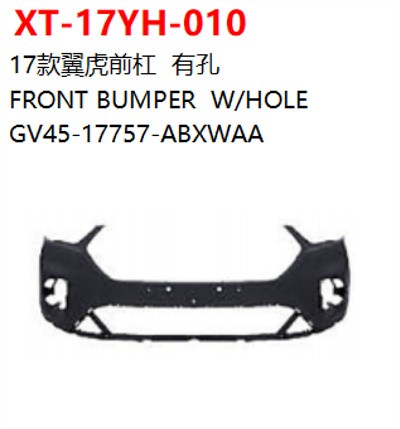 FRONT BUMPER  W/HOLE