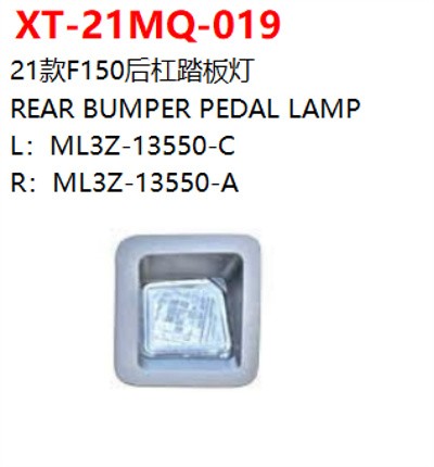 REAR BUMPER PEDAL LAMP