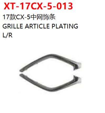 GRILLE ARTICLE PLATING