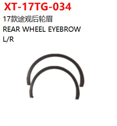 REAR WHEEL EYEBROW