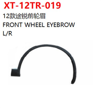 FRONT WHEEL EYEBROW