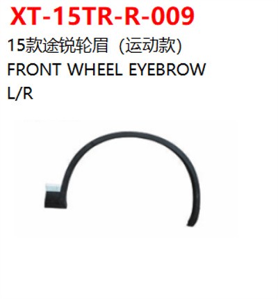 FRONT WHEEL EYEBROW