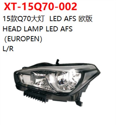 HEAD LAMP LED AFS（EUROPEN）